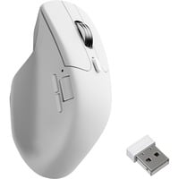 Keychron M6-A24 Wireless Mouse Wit, 100 tot 30.000 dpi, 8000Hz, 2,4 GHz / Bluetooth / USB