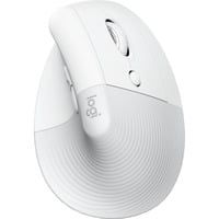 Logitech Lift voor Mac Verticale Ergonomische Muis - Rechtshandig Wit, 400 - 4000 dpi, Bluetooth Low Energy