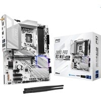 ASRock Z890 PRO RS WiFi White socket 1851 moederbord Wit, RAID, 2.5 Gb-LAN, Wi-Fi 6E, BT, Sound, ATX