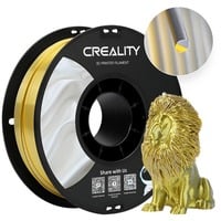 Creality CR-Silk PLA filament goud/zilver 3d-filament 1 kg, 1,75 mm