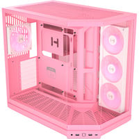 HYTE HYTE Y50 Strawberry Milk midi tower behuizing Lichtroze | 2x USB-A | 1x USB-C | RGB | Window