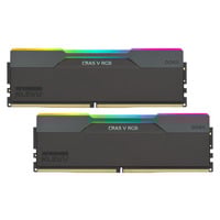 KLEVV 32 GB DDR5-6000 (2x 16 GB) Kit werkgeheugen Zwart, KD5AGU880-60A300G, CRAS V RGB, XMP 3.0, EXPO