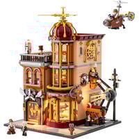 Lumibricks Steampunk World - Steampunk Flying Club Constructiespeelgoed F9050