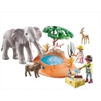 PLAYMOBIL Wiltopia - Een reis naar de waterpoel Constructiespeelgoed 