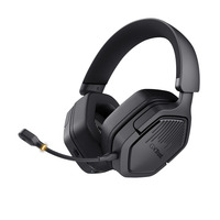 Trust GXT 493 Carus Draadloze  over-ear gaming headset Zwart, 2.4GHz | Bluetooth | Audio (3.5mm)