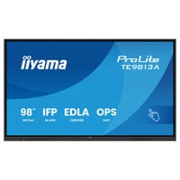 iiyama Prolite TE9813A-B2AG 97.5" 4K Ultra HD Public Display Zwart, HDMI, DisplayPort, Audio, LAN, USB, WiFi-6E, Bluetooth 5.0, Android, Touch