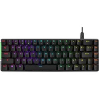 ASUS ROG Falchion Ace, gaming toetsenbord Zwart, US lay-out, ROG RX Red, 65%, RGB led, ROG PBT Doubleshot Keycaps