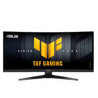 ASUS TUF Gaming VG34WQ5A 34" UltraWide monitor Zwart, 200 Hz, 2x HDMI, 2x DisplayPort, USB Hub, Audio, AMD Free-Sync