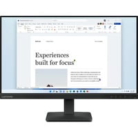 Lenovo L24-4e 23.8" monitor Zwart, 100 Hz, HDMI, VGA