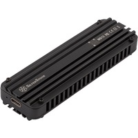 SilverStone MS12 externe behuizing Zwart