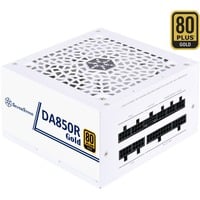SilverStone SST-DA850R-GMA-WWW, 850 Watt voeding Wit, 1x 12VHPWR, 4x PCIe, Kabel-Management
