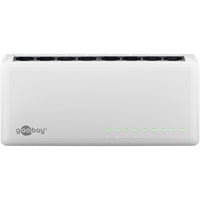 goobay 8-poort Gigabit Ethernet Switch Wit