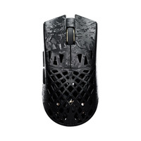 ATK Blazing Sky GHOST Hollow Carbon Fiber Wireless Gaming Mouse - Ultimate Zwart, 10 - 42.000 DPI, 8K, USB / 2.4GHz / Bluetooth
