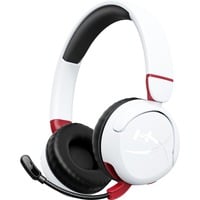 HyperX HyperX Cloud Mini - Wireless over-ear gaming headset Wit, Bluetooth 5.3 | Pc, Xbox, Nintendo Switch, Steam Deck, PlayStation 4, PlayStation 5, mobiele telefoon, Chromebook