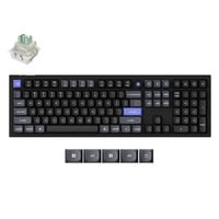 Keychron Q6 HE 8K Magnetic Switch Keyboard Zwart, US lay-out (QWERTY), Keychron Ultra-Fast Lime, 100%, RGB, Hot swap, 8K
