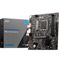 MSI PRO H610M-G socket 1700 moederbord Gb-LAN, Sound, µATX