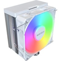 Montech NX400 ARGB cpu-koeler Wit, 4-pin PWM