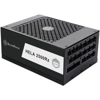 SilverStone HELA 2500R, 2500 Watt voeding  Zwart, 4x 12-Pin High Power GPU, 7x PCIe, Kabel-Management