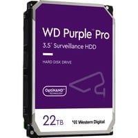 WD Purple Pro 22 TB harde schijf WD221PURP, SATA/600, AF, 24/7