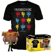 Funko Pop! and Tee: Friends - Monica L T-shirt Zwart, Maat L