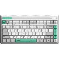 Iqunix OG80 Wormhole Wireless Mechanical Keyboard Grijs, US lay-out (QWERTY), IQUNIX Moonstone, 80% (TKL), RGB leds, Hot-swappable, PBT, 2.4GHz | Bluetooth 5.1 | USB-C