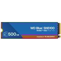 WD Blue SN5100 NVMe, 500 GB SSD Blauw, WDS500G5B0E, M.2 2280, PCIe Gen4