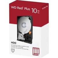WD Red Plus, 10 TB harde schijf WD101EFBX, SATA 600, 24/7, AF