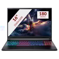 Acer Nitro V 16S AI ANV16S-41-R9U6 16"  Copilot+ gaming laptop Zwart | Ryzen AI 7 260 | RTX 5060 85 Watt | 16 GB | 512 GB SSD
