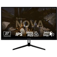 Arozzi Nova 27" gaming monitor Zwart, 2x DisplayPort, 2x HDMI, Audio, Adaptive Sync, 260 Hz