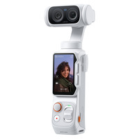 Insta360 Luna Ultra Standard Bundle Cosmic White videocamera Wit, 1" 8K sensor, Afneembaar OLED touchscreen