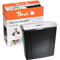 Peach Strip Cut PS400-02 papierversnipperaar Zilver/zwart