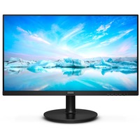 Philips 241V8LAB 23.8" monitor Zwart, HDMI, VGA, Sound