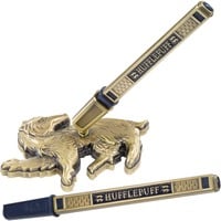 Noble Collection Harry Potter - Hufflepuff Pen & Desk stand