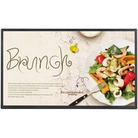  32SM5J-B Full HD Standard Signage 32" Public Display Zwart, 3x HDMI, USB-A, sound, WLAN, LAN