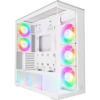 ARCTIC Xtender (White) midi tower behuizing Wit | 2x USB-A | 1x USB-C | RGB | Tempered Glass
