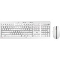 CHERRY STREAM DESKTOP RECHARGE draadloze desktopset Wit, EU lay-out (QWERTY), Cherry SX-Schaartechnologie, 100%,  2.400 dpi