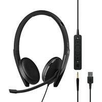 EPOS ADAPT 165T USB II on-ear headset Zwart