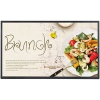 LG 32SM5J-B Full HD Standard Signage 32" Public Display Zwart, 3x HDMI, USB-A, sound, WLAN, LAN