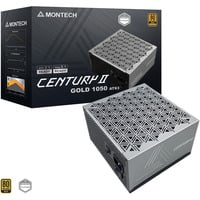 Montech Century II modulaire 1050 watt voeding  Zilver, 1x 12V-2x6, 6x PCIe