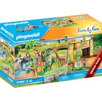 PLAYMOBIL Family Fun - Avontuurlijke dierentuin Constructiespeelgoed 71190
