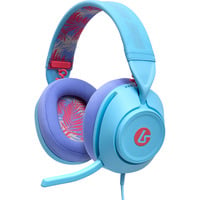 PowerA LucidSound LS10 bedrade gamingheadset - Oceaangolven over-ear gaming headset Lichtblauw/paars, PlayStation 5, PlayStation 4, Xbox Series X|S, Xbox One, PC, mobiel