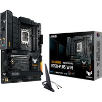 ASUS TUF Gaming B760-PLUS WIFI socket 1700 moederbord Zwart, RAID, 2,5Gb-LAN, WLAN, BT, Sound, ATX