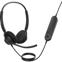 Jabra Engage 40 Link, MS on-ear headset Zwart, Stereo, USB-A