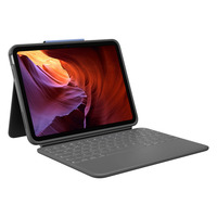 Logitech Rugged Folio for iPad (10e generatie & A16) toetsenbord Zwart, UK lay-out (QWERTY), 80% (TKL)