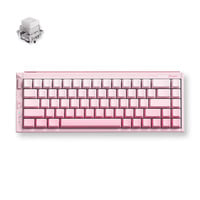 MCHOSE Ace 68 Turbo Full-aluminum Esports Hall Effect Keyboard Lichtroze, US lay-out (QWERTY), Mount Tai GT HE, 65%, 16K, RGB, Hot swap, USB-C, Hall Effect Sensor