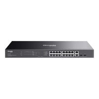TP-Link Omada ES220GMP 20-Poort Gigabit Easy Managed Switch Zwart, 16x PoE+, 2x Gigabit SFP
