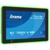 iiyama ProLite TW1025LASC-B3PNR 10.1" Public Display Zwart (mat), Touch, USB, Audio, LAN, WiFi, Bluetooth, Android