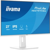 iiyama ProLite XB2797HSU-W1 27" monitor Wit (mat), 120 Hz, HDMI, DisplayPort, USB, Audio