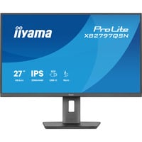 iiyama ProLite XB2797QSN-B1 27" monitor Zwart, 75 Hz, HDMI, DisplayPort, USB-C, LAN, Audio