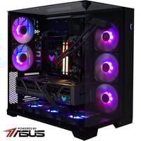 ALTERNATE Ryzen 7 - RTX 5080 Gaming pc Powered by ASUS Zwart | R7 9800X3D | RTX 5080 | 32 GB | 2 TB SSD